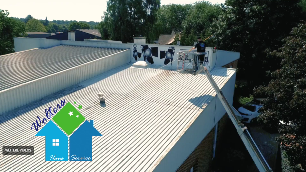 Video starten: Dachreinigung Ibbenb&uuml;ren Dienstleistung